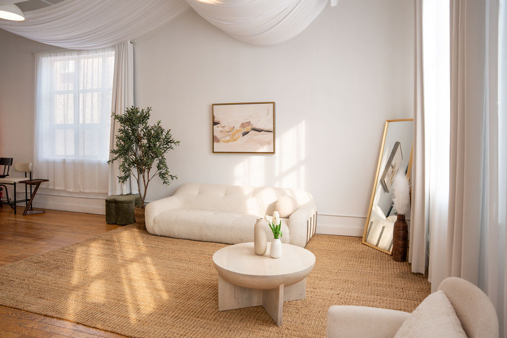 Natural light corner at Magic Studio Toronto