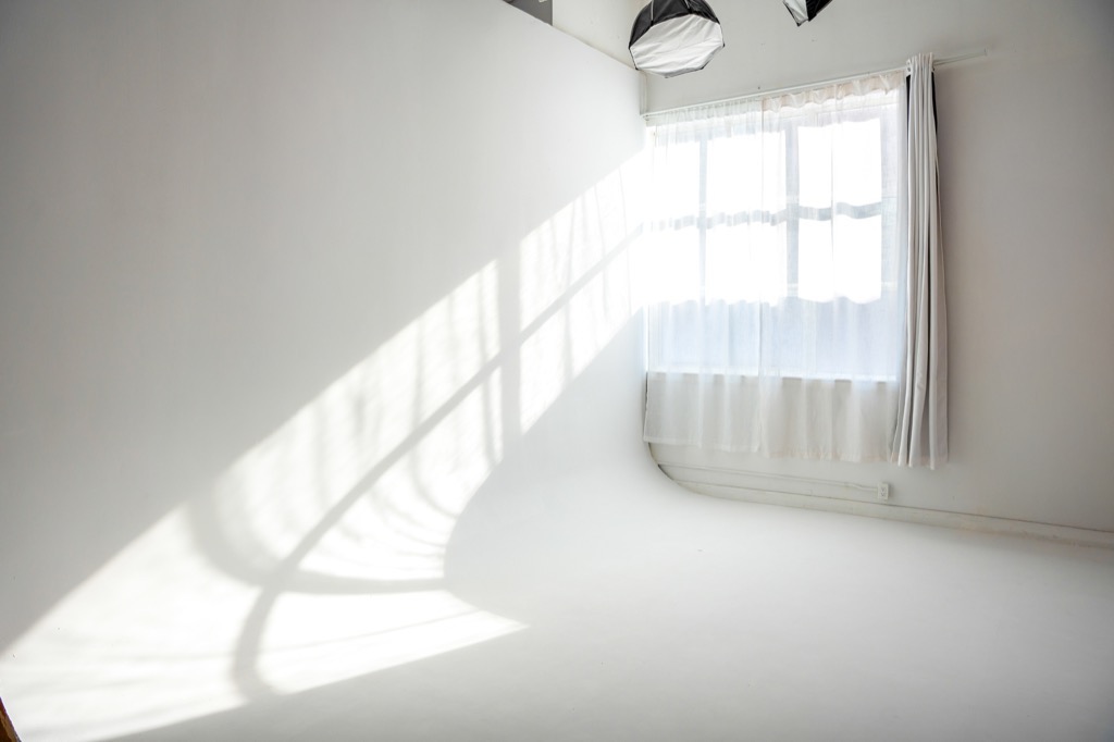 Natural side window light corner at Magic Studio Toronto