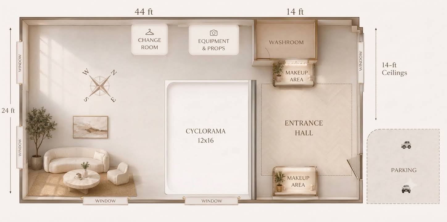 Magic Studio Floor Plan